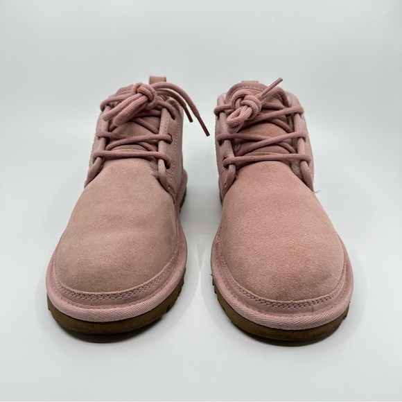 UGG NEUMEL WOMEN ANKLE BOOTS SUEDE PINK CLOUD US 7 /UK 5 /EU 38 - Picture 5 of 9